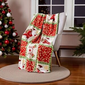 NEW Holiday Printed Throw